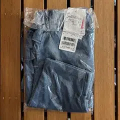 新品未使用　プティマイン　5分丈バックフリルレギンス 110