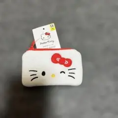 新品未使用ハローキティ 財布 フリース素材