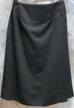 【★最終お値下げ中★】GIVENCHY ジバンシー ラップスカート 黒スカート