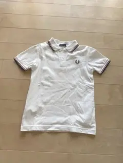 FRED PERRY ポロシャツ 8〜9才ホワイト