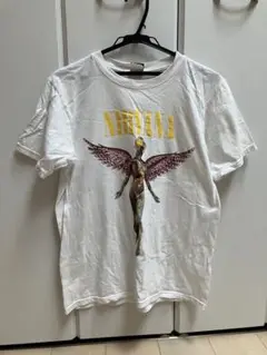 against NIRVANA Tシャツ L ホワイト
