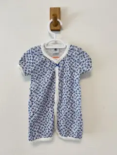 PETIT BATEAU プリントショートロンパース