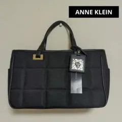 【未使用品】ANNE KLEIN ハンドバッグ キルティング 黒