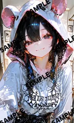 名刺サイズのイラスト ⚠︎全て一点物です