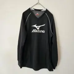 ミズノ　Mizuno ブラック 長袖シャツ Lサイズ　サーモ レディース