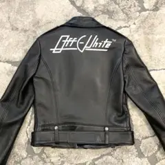 ★オフホワイト★off-white★ライダースジャケット★