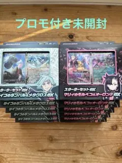 新品未開封 スターターセット　マリィ&ダイゴ　サプライ スターターセットex マリィ/ダイゴ - カードショップはんじょう