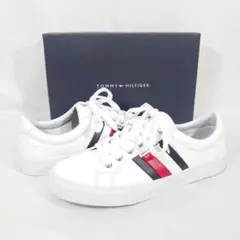 【24.5cm】TOMMY トミーヒルフィガー/スニーカー/LIGHTZ/白