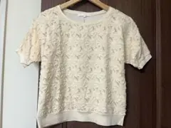 AYAYI アナイ　花柄　カットソー　Tシャツ