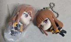 2個セット　えと　カラフルピーチ　つまんでつなげて マスコット　キーホルダー