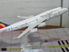 飛行機模型【フィリピン航空】航空機ダイキャストモデル　ボーイング747