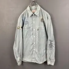 Levi's 60550-0014 セルビッチ シャンブレーシャツ USED