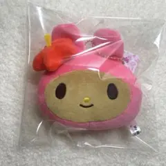 マイメロディー　ぬいぐるみミラーマスコット　マイメロ　日焼け ぬいぐるみミラー