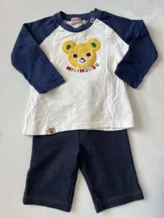 ミキハウス　カットソー＆ボトムセット