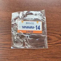 ガチャ 清水エスパルス 14山原怜音選手 ナンバープレート風キーホルダー