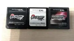 【動作確認済】ポケットモンスター DSゲームソフト　3つ