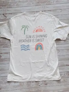 free rage "SUN IS SHINE" リサイクルコットンTee