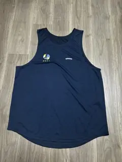 ballaholic×asics コラボ　タンクトップ ネイビー