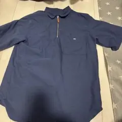 MN.L 半袖ワークシャツ ネイビー F