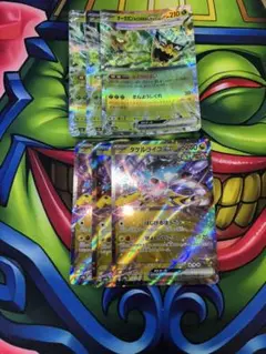 ポケモンカード　タケルライコex オーガポンみどりのめんex RR