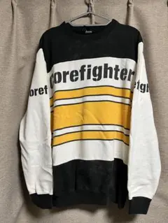 中古 corefighter ボーダー柄スウェットトレーナー L コアファイター