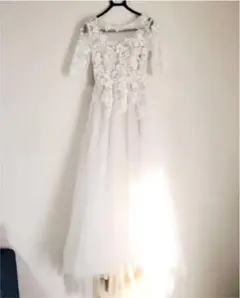 最終売り切り ウェディングドレス 2次会 dress chocolat Mサイズ
