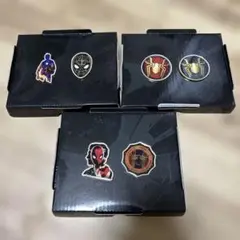 スパイダーマン ピンズセット 3点セット