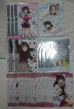 セット ラブライブ　Aqours 津島善子 他　セガ クリアファイル
