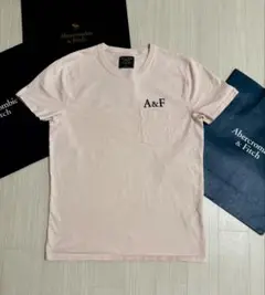 最終お値下げ！＊Abercrombie & Fitch＊アバクロ Tシャツピンク