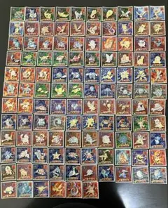 ポケモンシール烈伝　初期　154枚セット(ダブり無し) 1996年&1997年製