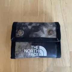 THE NORTH FACE 三つ折り財布 ブラック/グレー