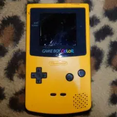 【ジャンク品】ゲームボーイカラー イエロー