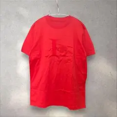 美品 LANVINgolf ランバン 赤 刺繍Tシャツ 薔薇 半袖Tシャツ M