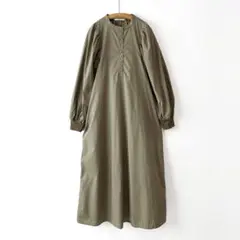 美品 ピュアルセシン Du noir タイプライターボリュームスリーブワンピース