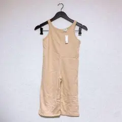 新品タグ付き ルックバイビームスミニ オーバーオール 9分丈 匿名配送