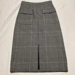 SPICK AND SPAN チェック柄タイトスカート