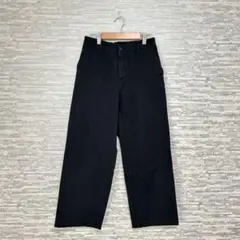 無印良品 ✨黒パンツ M MUJI ワイドパンツ カジュアル　ゆったり