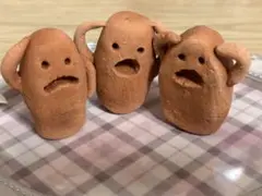 困り顔 はにわ 3体セット