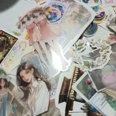 フレークシールまとめ売り 200枚セット①