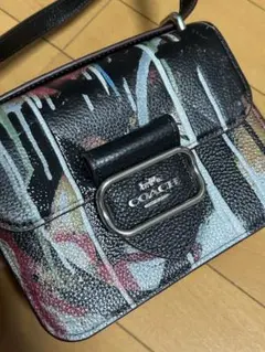 COACH コーチ ミント&サーフ 総柄 折り財布 新品未使用級極美品 COACH コーチ ミント&サーフ 総柄 折り財布 新品未使用級極美品