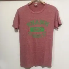 SHANK プリント Tシャツ ピンク