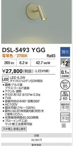 DSL-5493YGG DAIKO　新品未使用