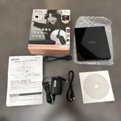 BUFFALO ラクレコ CDレコーダー RR-C1-BK/N
