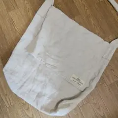 nest Robe ベージュ リネンショルダーバッグ