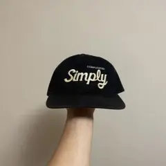 お*す様 simply complicated cap キャップ　黒色 2025年最新】simply complicated キャップの人気アイテム - メルカリ