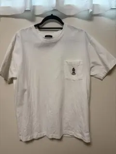 TEDDY BEARワンポイント刺繍ポケットTシャツ