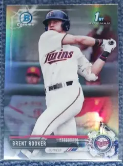 brent rooker 1st bowman リフラクター MLB カード