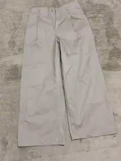 LOUNIEライトベージュ ワイドレッグパンツ サイズ40