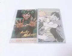 僕のヒーローアカデミア ヒロアカ 原画展 メモリアルコレクション 2枚