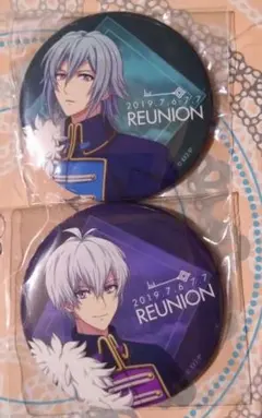 四葉環 逢坂壮五 REUNiON缶バッジ キャラバッジ アイドリッシュセブン